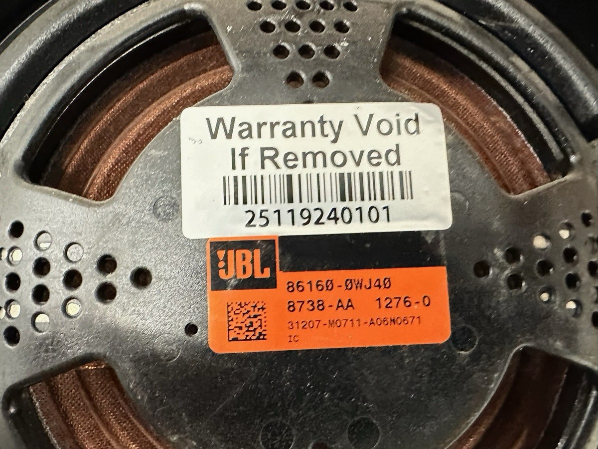 2008-2013 Toyota Highlander JBL Stereo Subwoofer Speaker 86160