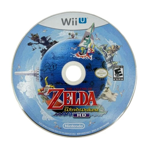 The Legend of Zelda The Wind Waker HD Nintendo Wii U Game Disc Only WUP-P-BCZE