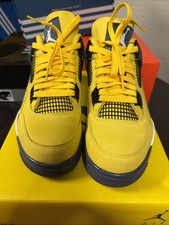 Air Jordan 4 Retro Tour Yellow/Dark Blue Grey