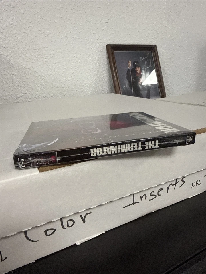 The Terminator (Blu-ray+Digital, 1984) with OOP Deadpool Slipcover - Image 3 of 4