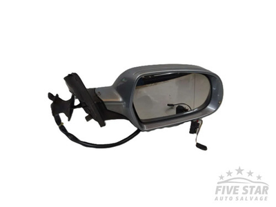 #ad Audi A4 Front Door Electric Wing Mirror Right 2010 Estate B8 8K LX7V Silver GBP 28.55