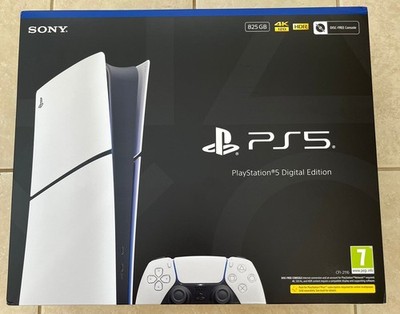 Sony PS5 Digital Edition 825GB - Brandneu Versiegelt - Schnelle UK Lieferung