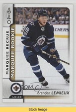 2017 Upper Deck O-Pee-Chee Update Marquee Rookies Brendan Lemieux #644 READ 09za
