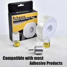 2 Pack Adhesion Promoter with Brush Head 10ml Tape Primer Increase Adhesion Wall