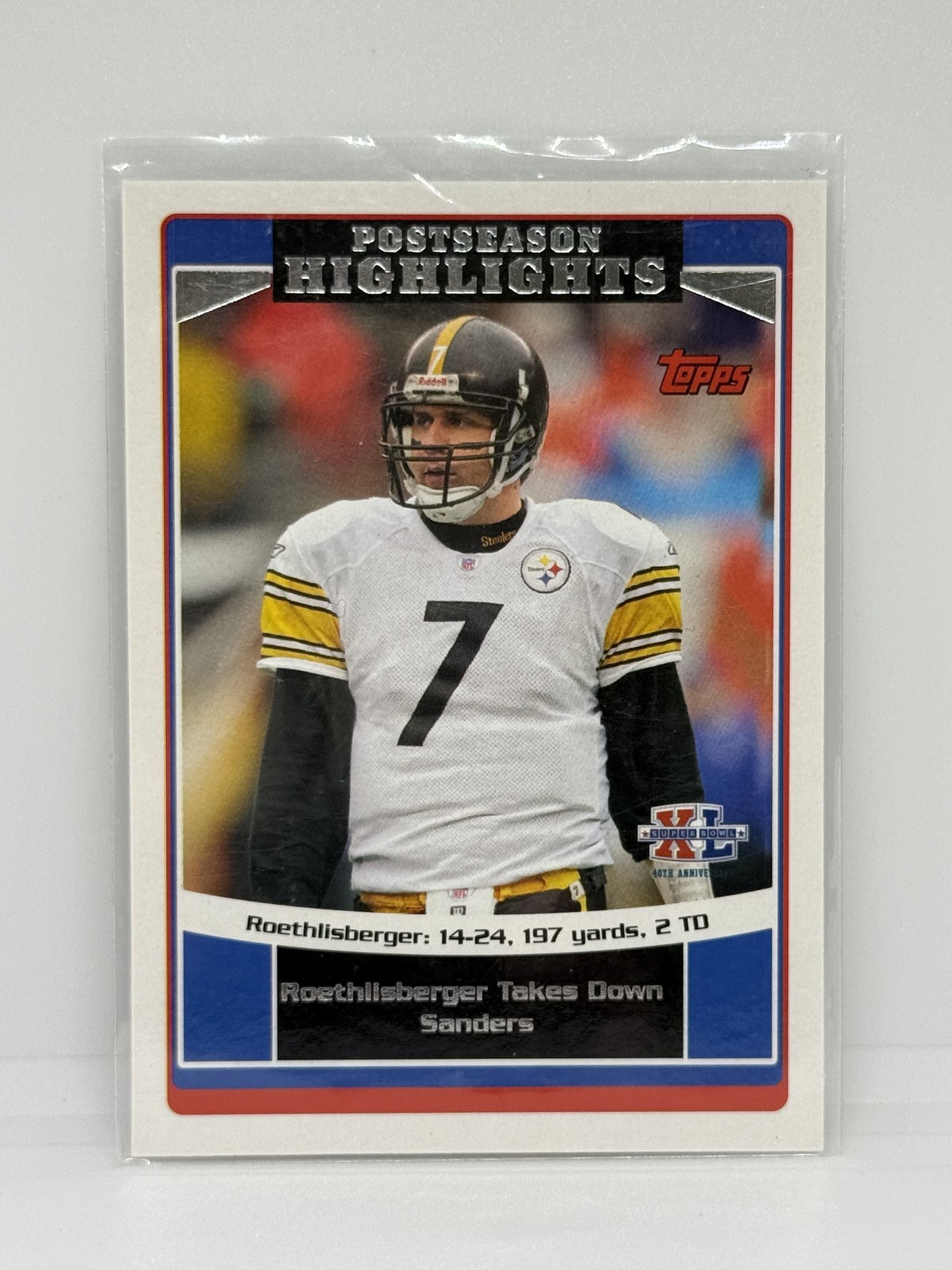 2006 Topps #308 Ben Roethlisberger