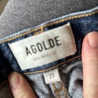 Agolde Size 23 Wide Leg Medium Organic Cotton Wash Jeans — photo 2