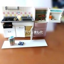 Re-Ment Refrigerator Kitchen Set