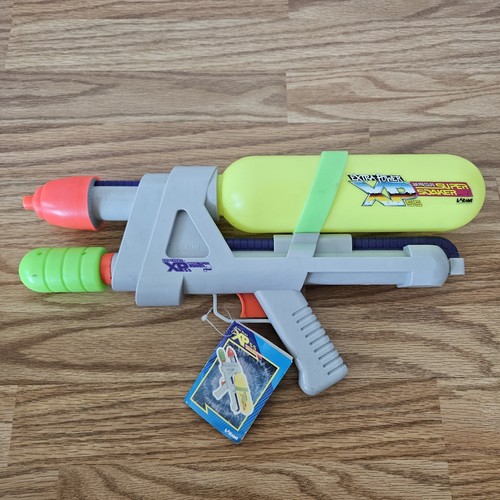 Vintage 1994 Larami Super Soaker XP 55 Air Pressure Water Gun 1990s W/ Tag *Read