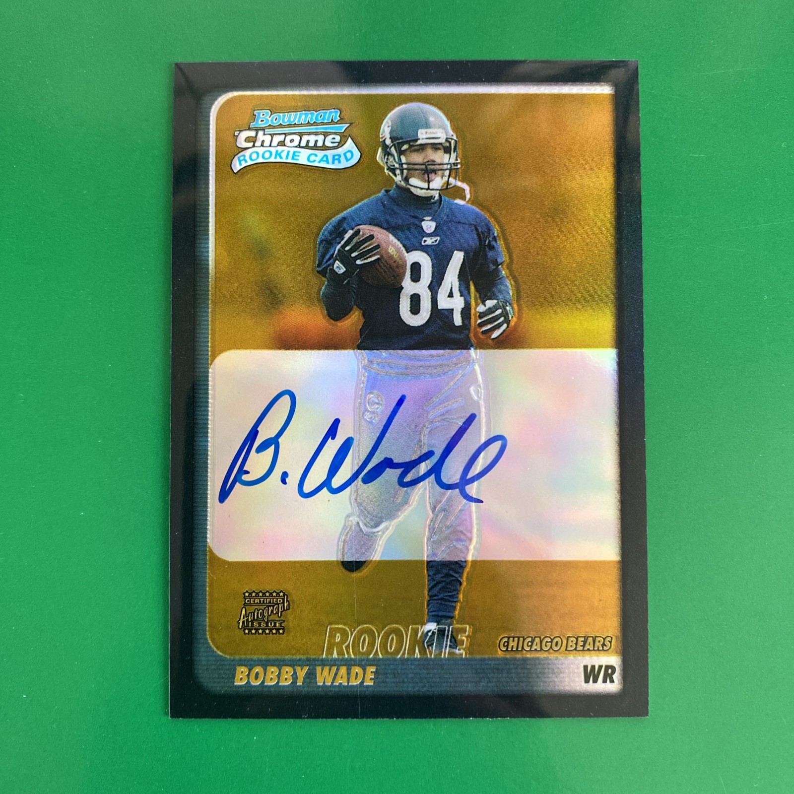 Bobby Wade Bowman Chrome #222 Gold Refractor