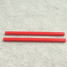 LEGO 3737 Technic Axle 10L Red x2 Genuine