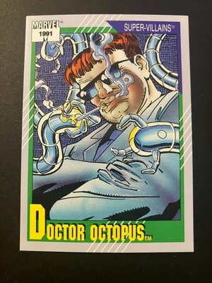 #75 DOCTOR OCTOPUS 1991 Impel Marvel Universe Series 2 SPIDER-MAN