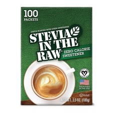 Stevia In The Raw Plant-Based Zero Calorie Sweetener Packets 100 ct.