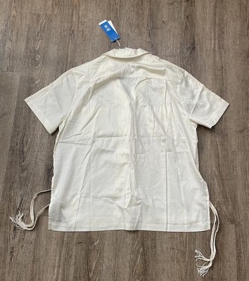 Adidas Clot Bowling Shirt Cream Unisex Size Large JP1599 | eBay