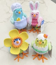 Spritz Featherly Friends Target Easter Birds Tubsy Sprout Bunny Flower Set of 4