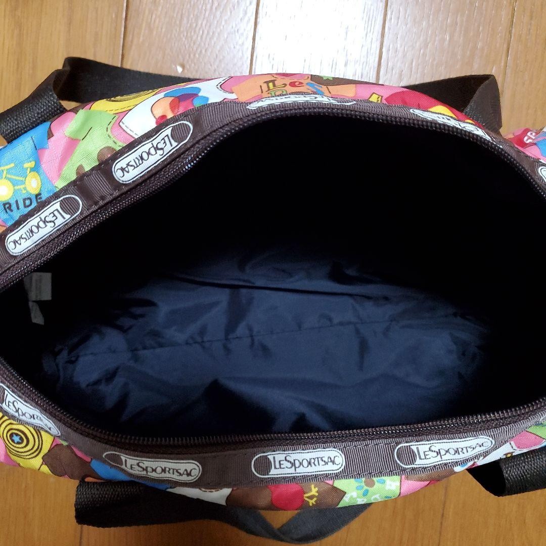 LeSportsac Mini Boston Bag Drum Can Shape T-Shirt Tank Top Pattern image 8