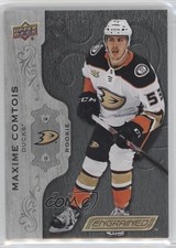 2018-19 Upper Deck Engrained Rookies Black 36/49 Maxime Comtois #73 gy9