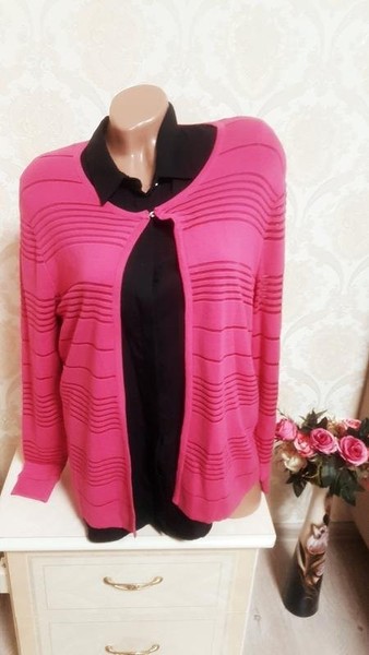 Women Gerry Weber Jacket Pink 40 / L / 48 #84X8