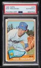 PSA/DNA 1965 Topps Dick Tracewski #279 PSA/DNA Authentic Card & Auto 0i76
