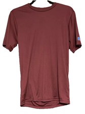 Rawlings Men’s Baseball Base Layer Shirt Burgundy Polyester Small READ