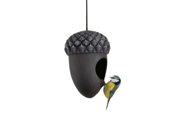Eichel Vogelfutterhaus VöGel Futterspender Gartendeko Vogelhaus Landhausstil-image