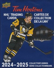 2024-2025 Tim Hortons Collector's Series 10th Edition NHL Hockey Cards