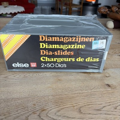  Dia-Magazin ELSE Busch plastic   2×50 Dias   neu & OVP   Made in Holland