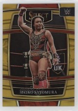 2022 Panini Select WWE Concourse Gold Prizm 6/10 Meiko Satomura #12 a8r