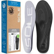 Active Thin Insoles with Metatarsal Pads Orthotic Arch Inserts for Plantar ...