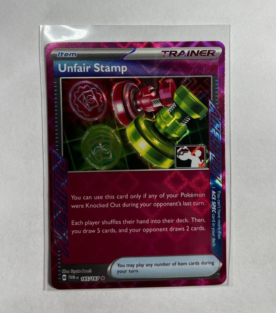 Unfair Stamp 165/167