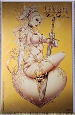 Lady Death Metal St. Heartbreaker #1 Rare only 33 copies Signed COA LT Edition
