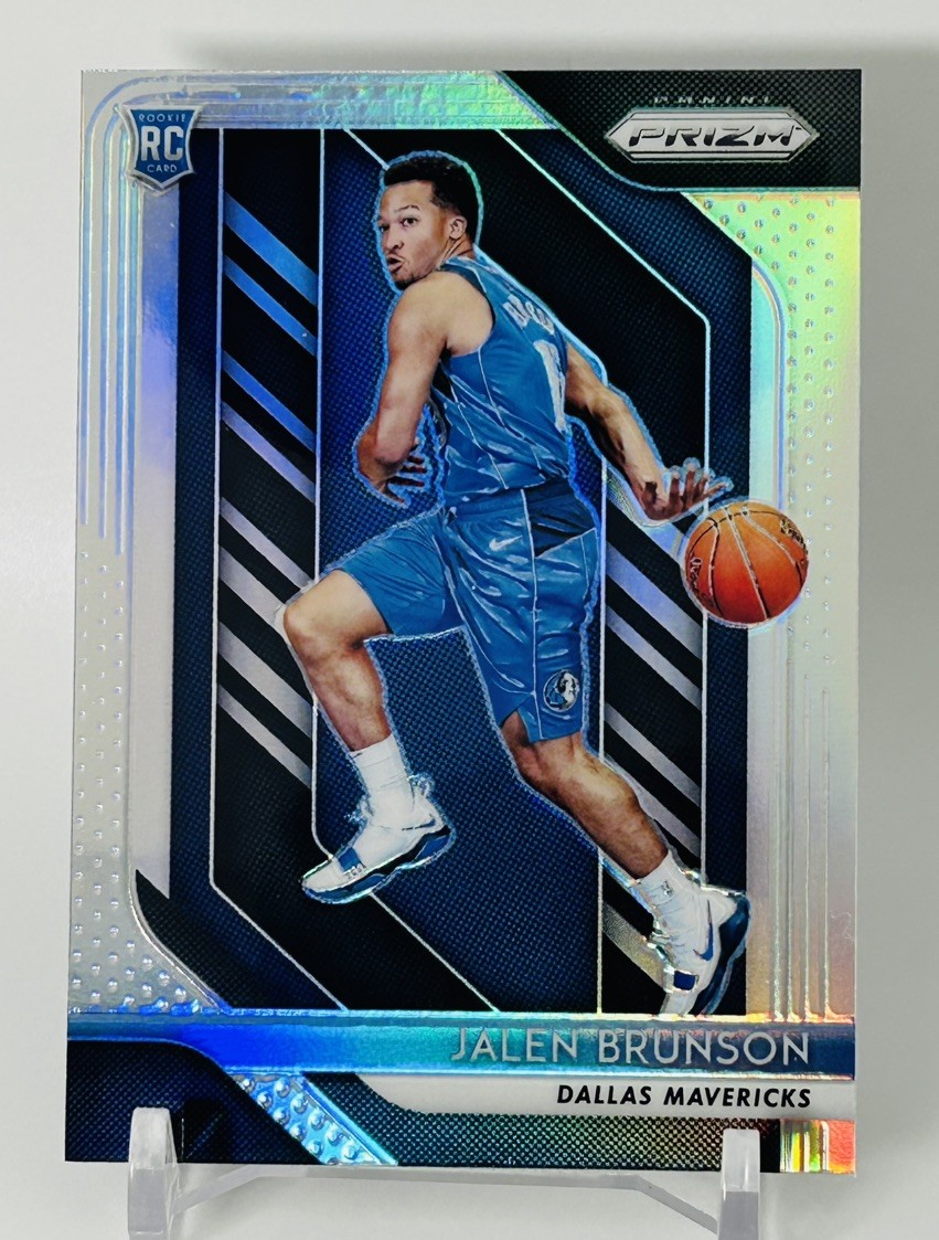 2018-19 Panini Silver Prizm Jalen Brunson #250 Rookie Card