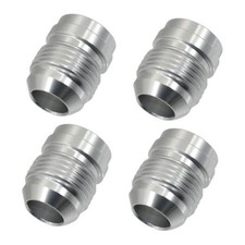 4 Pcs 10AN Male Weld On Bung Fitting, 7/8-14 UNF, 37  AN Sealing Angle