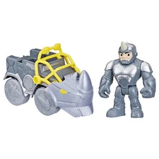 Marvel Rhino Wrecker Toy Set with Action Figure & Vehicle for Kids 3+