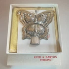 Vintage Sterling  Reed & Barton Butterfly Whistle