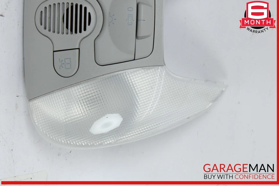 03-04 Mercedes R230 SL500 SL55 AMG Lámpara de luz domo superior delantera OEM Foto 3 de 4