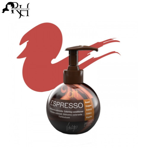 Celofen VITALITY'S ESPRESSO Keratin Hair Coloring Conditioner  &ndash; Ram&eacute; Cobre 200m