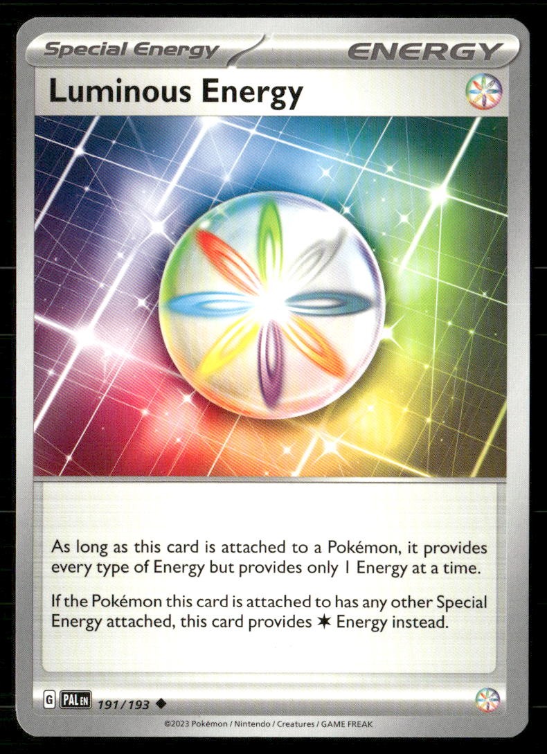Luminous Energy SV02: Paldea Evolved 191/193 Uncommon Normal Pokemon TCG NM