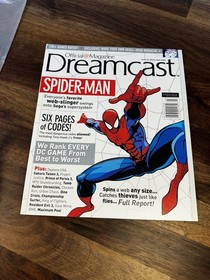 Dreamcast Magazine Sega Issue 12 April 2001 in shrink w/disc & RARE letter