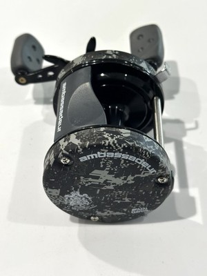 Abu Garcia Ambassadeur 6500CC Catfish Commando Fishing Reel Camo