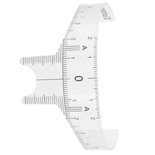 B Pro Eyebrow Positioning Ruler Microblading Brow Shape Ruler Measure Tool XG5
