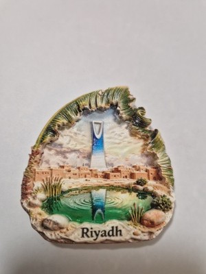 Souvenir 3D Fridge Magnets Riyadh Saudi Arabia Home Decoration Travel Holiday 