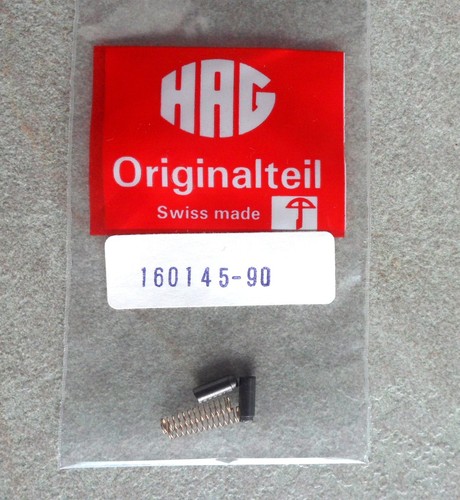 HAG HO 160145- 90 Carbón y muelle de presión para motor tipo 88 | Zustand: Neu