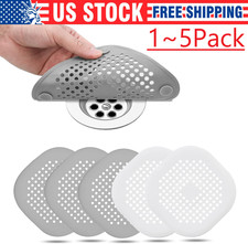 Bathroom Drain Hair Catcher Bath Stopper Plug Sink Strainer Filter Shower Covers