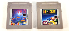 Gameboy Games Lot Of 2 Tetris & Side Pocket