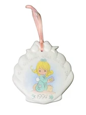 Enesco PRECIOUS MOMENTS ornament-It Is No Secret What God Can Do - 1994