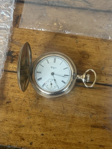 Vintage Elgin 7 Jewel Model 1 Pocket Watch 1899 Grade 173 Gold Filled - Picture 11 of 18