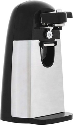 Amazon Basics 3-In-1 Electric Can Opener, Bottle Opener and Knife Sharpener with