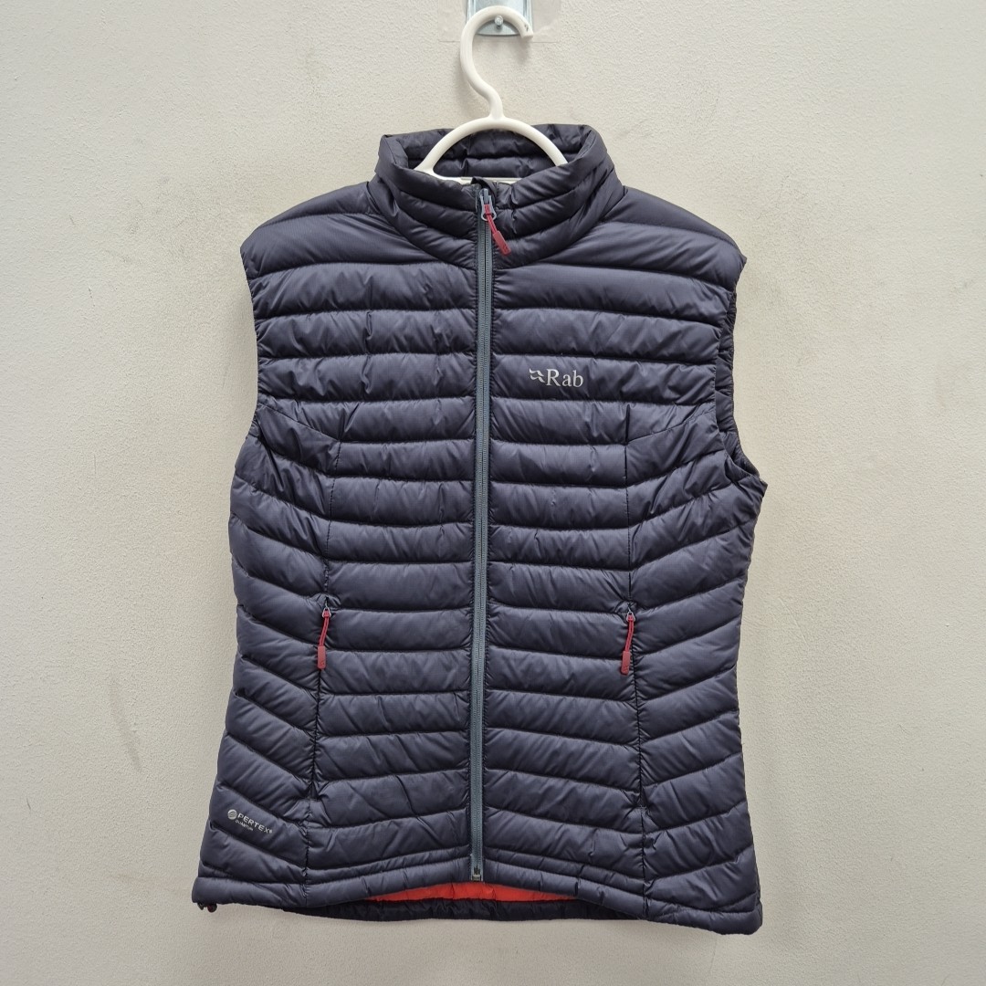 Down Jacket Rab Men's Microlight Vest Steel Down Vest Body