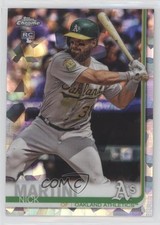 2019 Topps Chrome Sapphire Nick Martini #618 Rookie RC 5m0