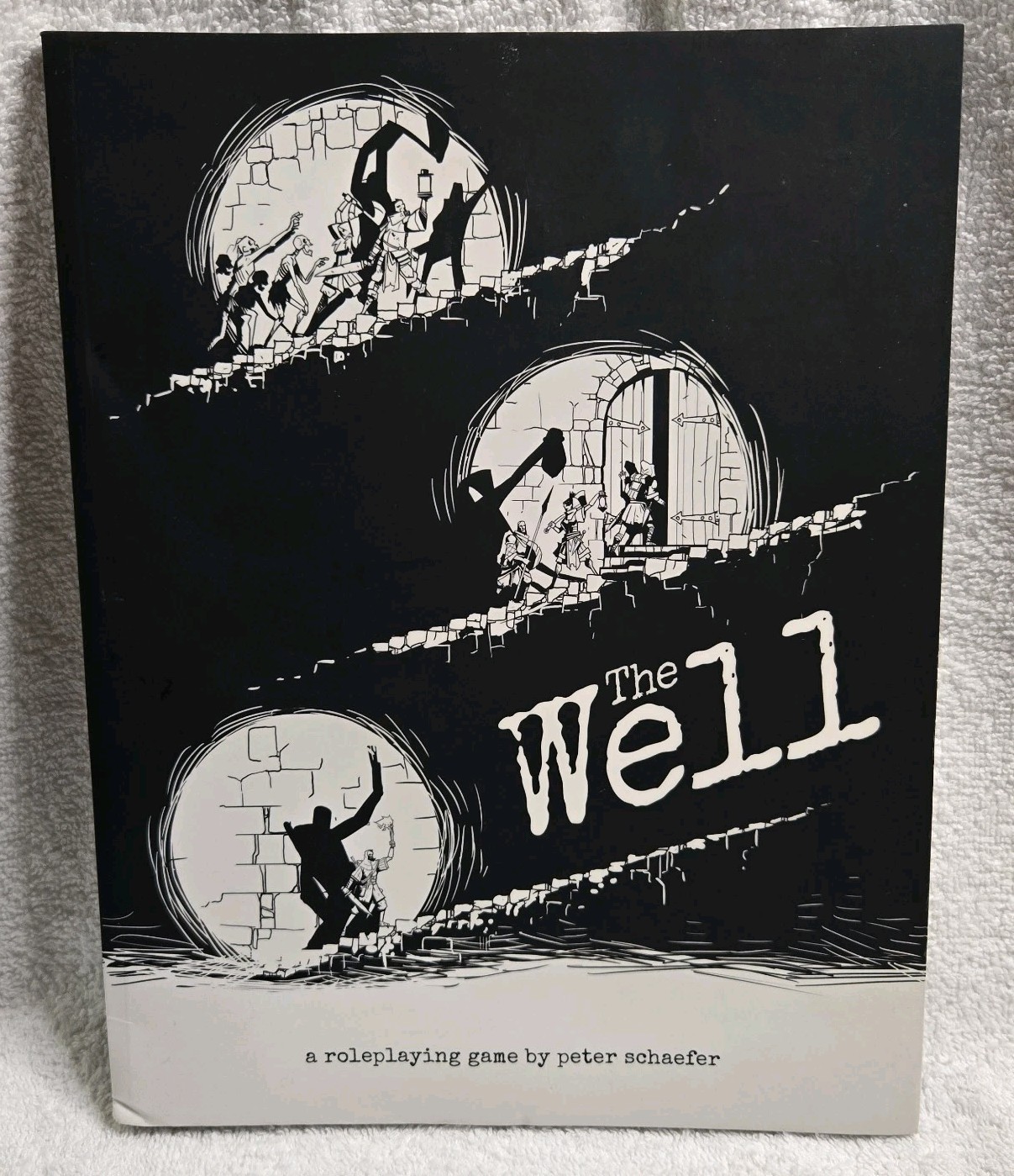 The Well by Peter Schaefer RPG Core Rulebook USED softback Shoeless Pete Games